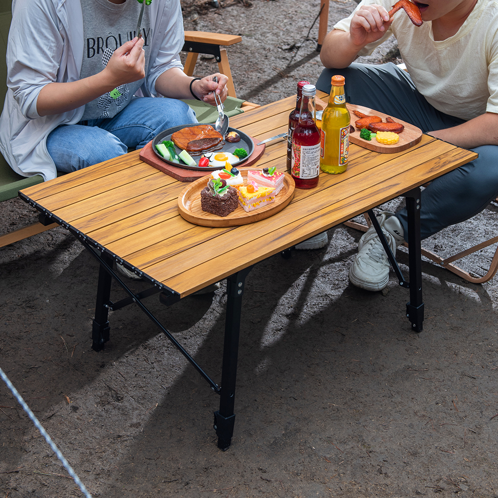 Aluminum Camping Adjustable Heights Table