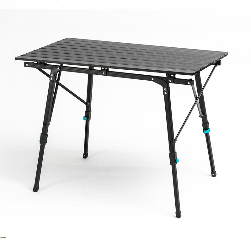 Black Aluminum Table